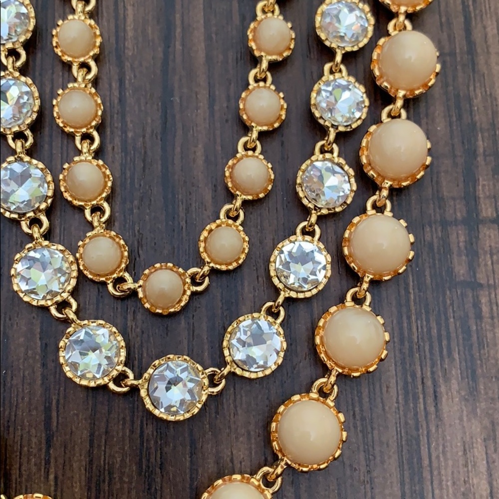 Ann Taylor Trio layer necklace - Picture 7 of 8